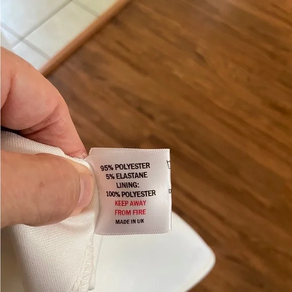 Matertinity dress, True Violet dress, UK 10, US 4-6| Color: Cream/Pink floral - Picture 8 of 8